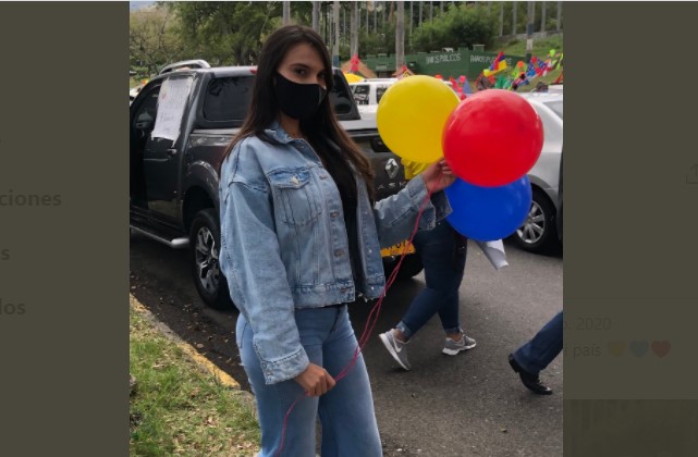 Para Natalia Bedoya los únicos que tienen derecho a protestar son los uribistas