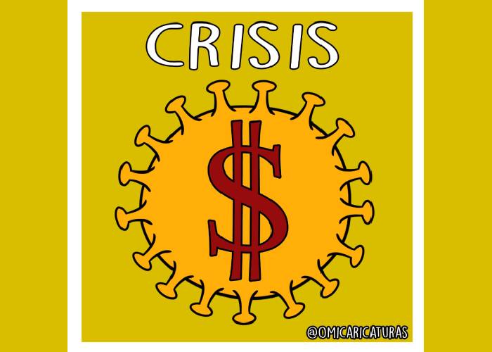 Caricatura: Pandemia tributaria