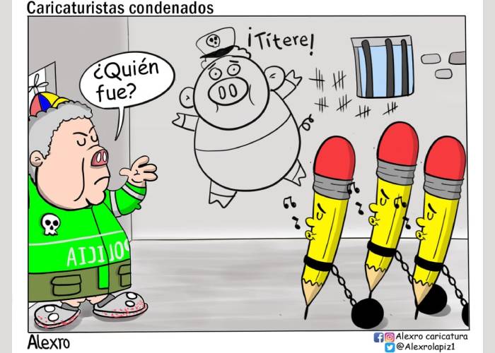 Caricatura: Caricaturistas condenados