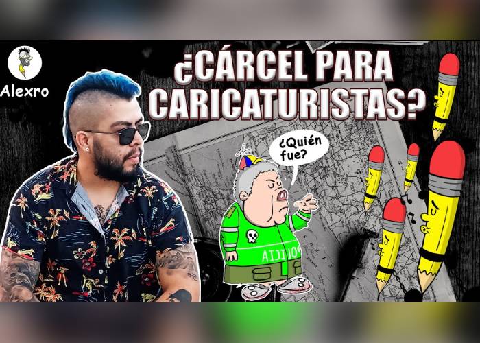 VIDEO: ¿Cárcel para los caricaturistas?