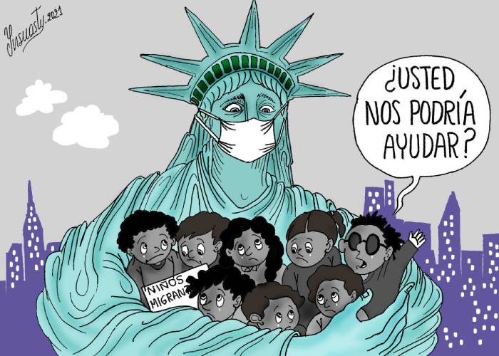 Caricatura: Súplica