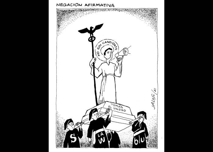 Caricatura: Negación afirmativa