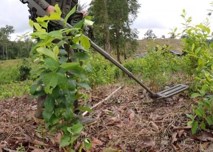 Minas antipersona, un enemigo oculto