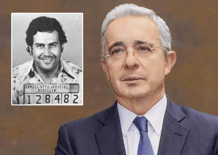 Álvaro Uribe Vélez, el sueño cumplido de Pablo Escobar