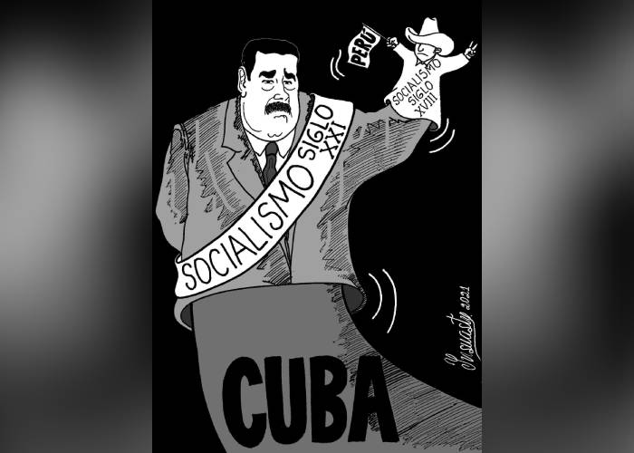 Caricatura: Maduro y el socialismo del siglo XXI