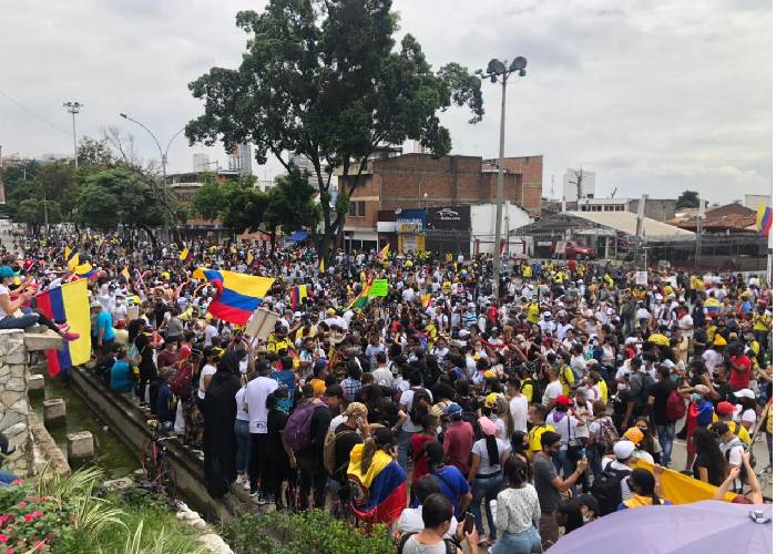 La portentosa protesta en Cali y el triste papel de 90 Minutos