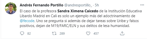  - La heroica profesora que trató en sus clases los Falsos Positivos de Uribe