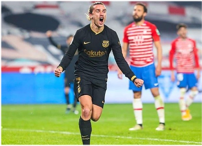 La puntería de Antoine Griezmann por fuera de las canchas