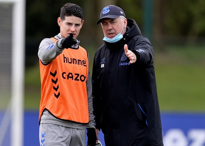 El regalo que le prepara Ancelotti a su consentido James Rodríguez