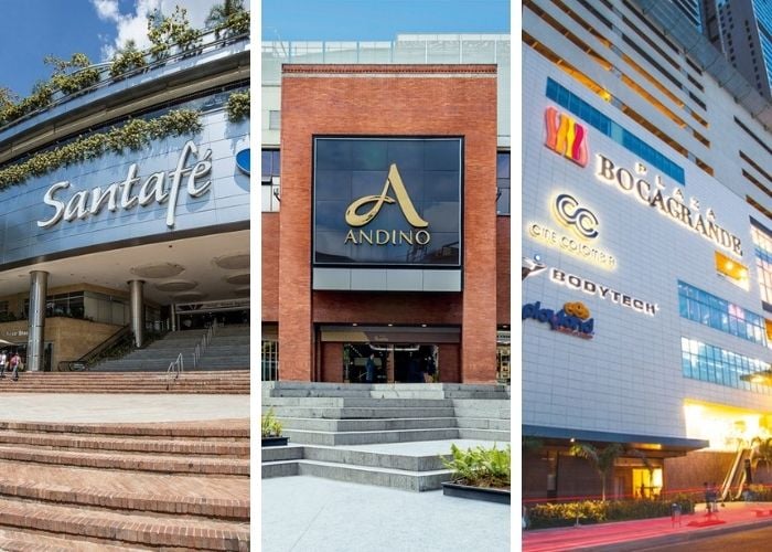 Los centros comerciales en donde se van de compras los millonarios en Colombia 