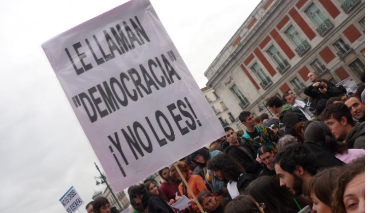 Democracia enferma y mentirosa