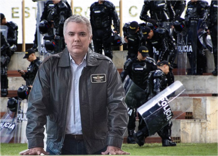 El Esmad listo y recién financiado para las protestas de este 28 de abril