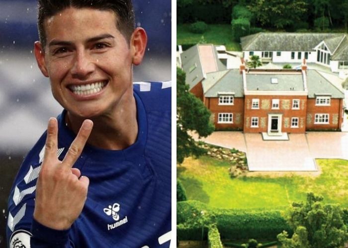 VIDEO: Los lujos de James Rodríguez en Inglaterra