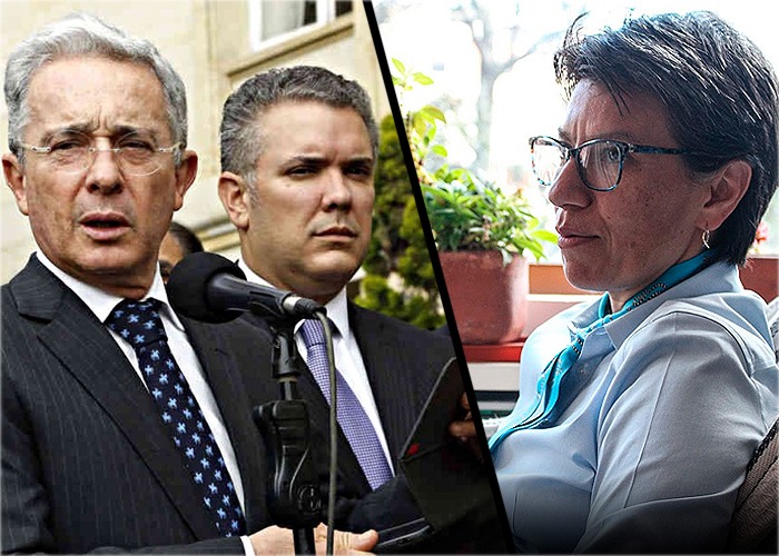 Uribe se mete en la pelea cazada de Claudia López con Duque por la pandemia