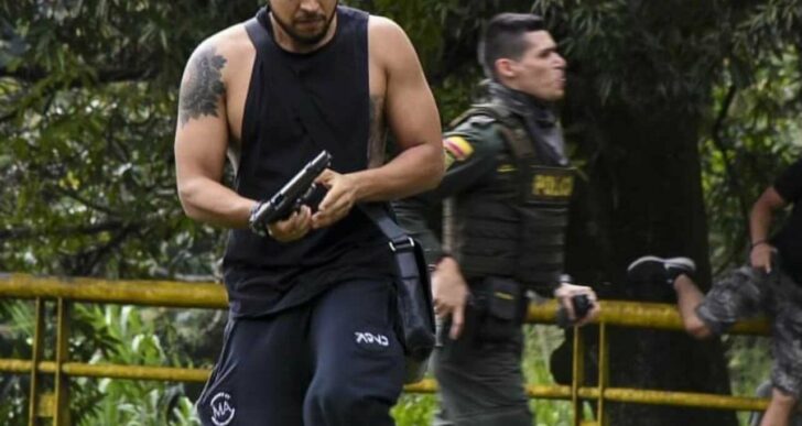  - La mujer que le agradeció a Andrés Escobar y a otros civiles armados, disparar contra la marcha