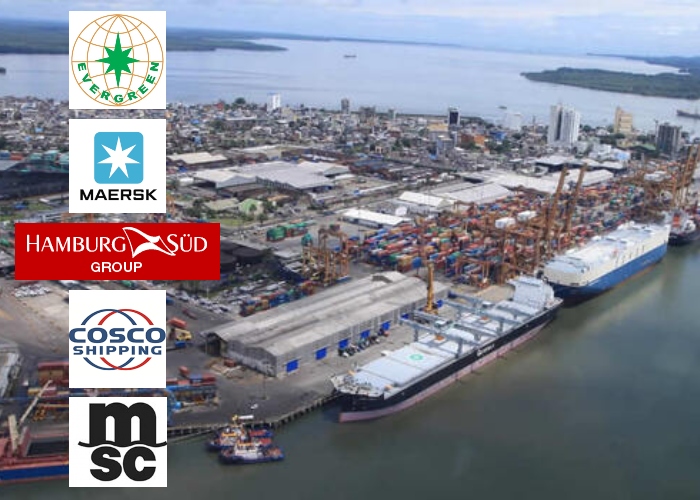 Cinco gigantes navieras emproblemadas en Buenaventura