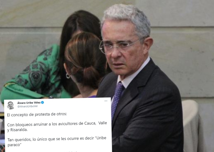 Álvaro Uribe Vélez está cansado que le digan 