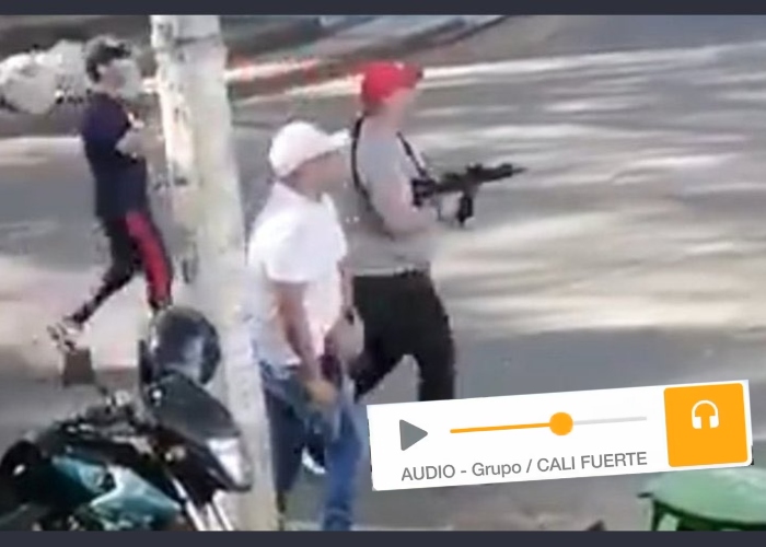 “Cali fuerte” el grupo de Whatsapp con 120 caleños armados