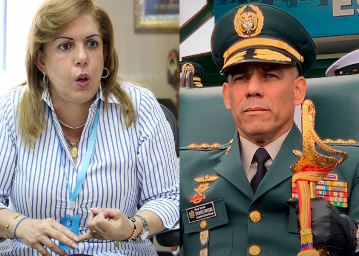 Fuerte reclamo de Clara Luz Roldán al Ejército Nacional