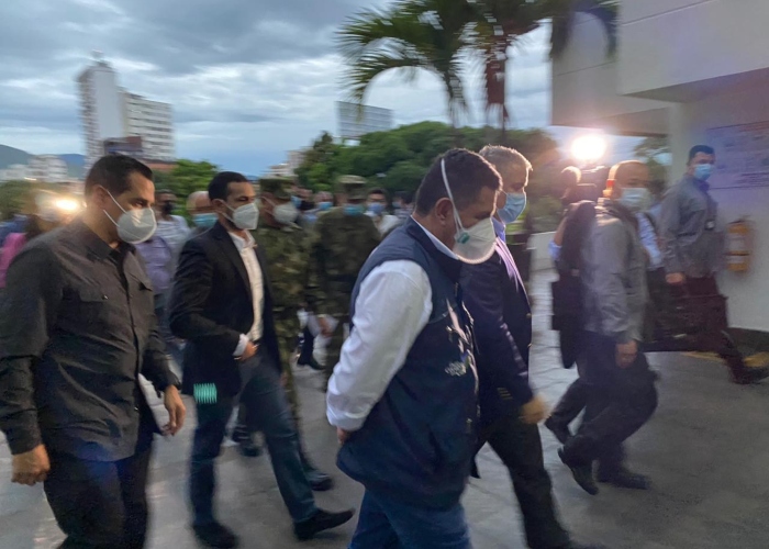 Duque llega de emergencia a Cali