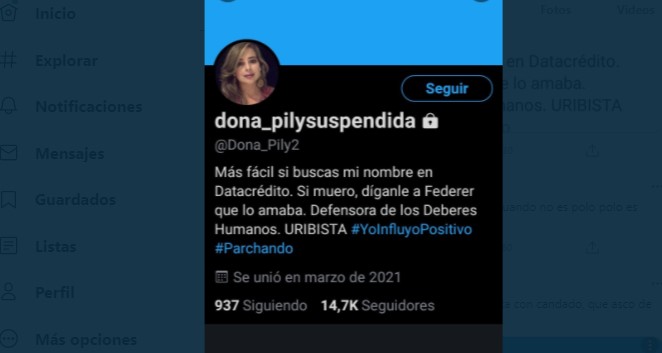 Infame acusación de twittera uribista contra joven que habría sido abusada por la policia