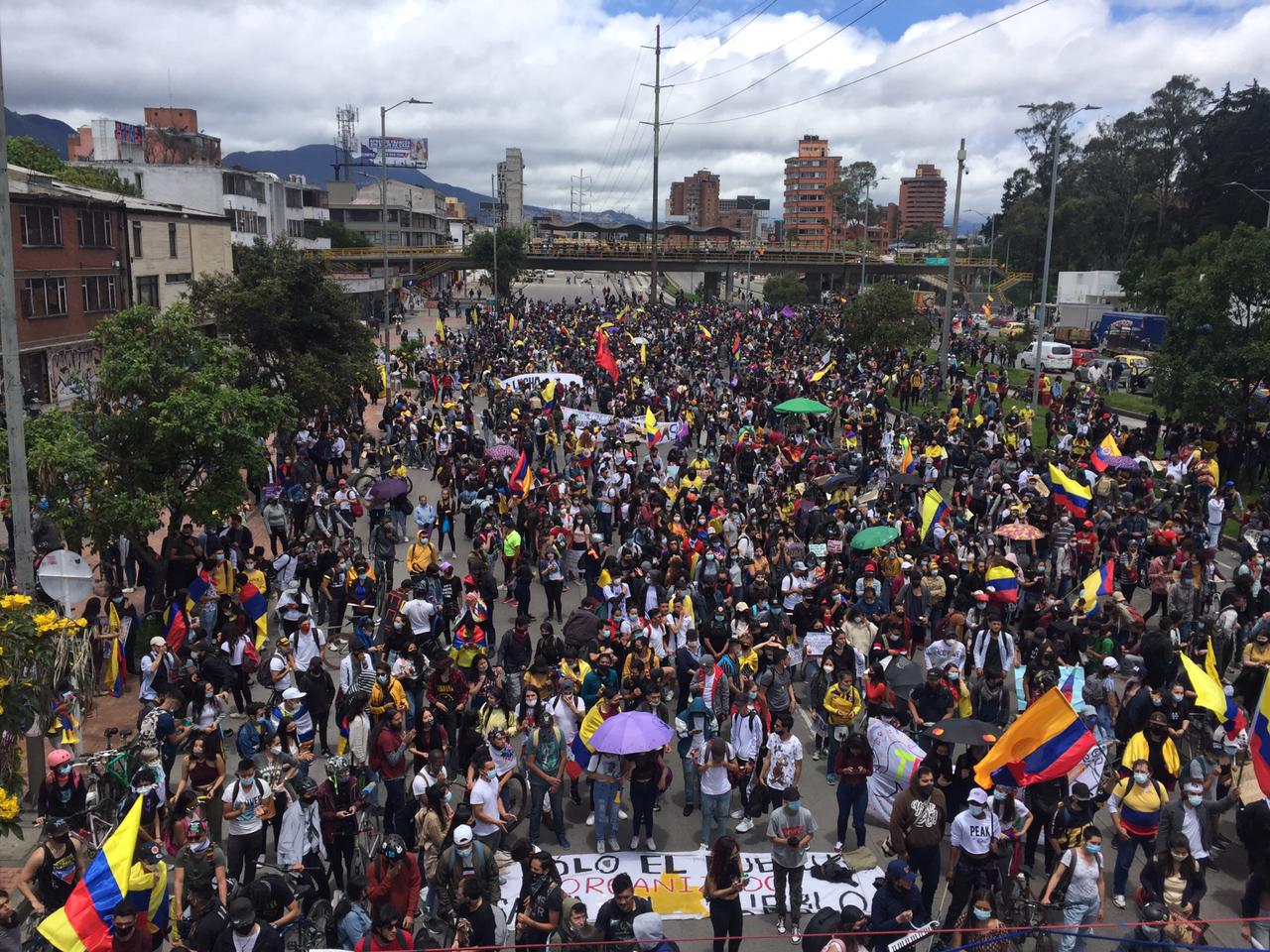 15M: un sábado de multitudinarias marchas en Colombia y casi todas pacíficas