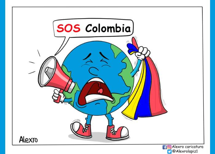 Caricatura: SOS Colombia