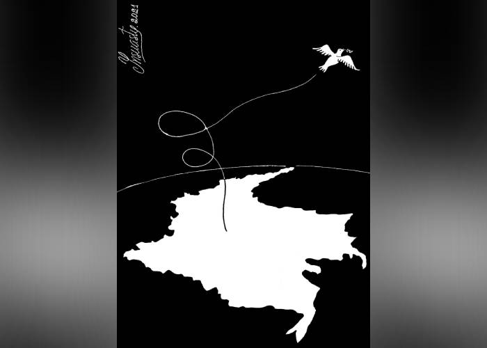 Caricatura: Vuelo sin retorno