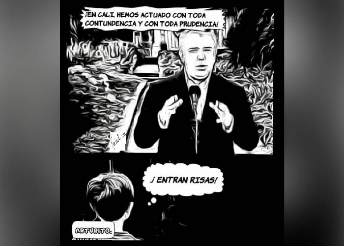 Caricatura: Cali, secuestrada