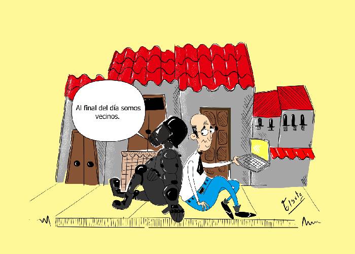 Caricatura: Dolor a sueldo