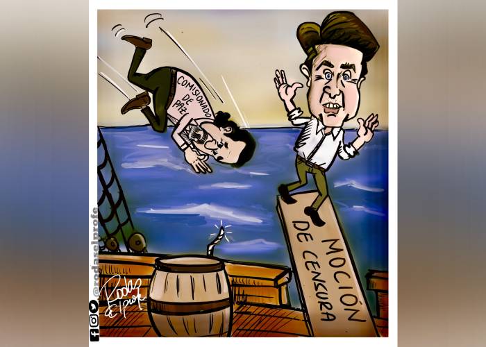 Caricatura: Fuera, Molano