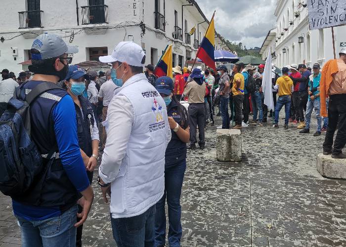 El paro nacional en el Cauca