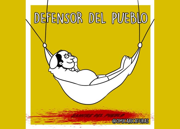 Caricatura: ¿Dónde está el defensor del Pueblo?