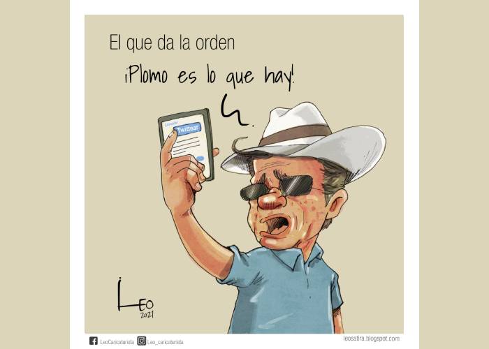 Caricatura: El que da la orden
