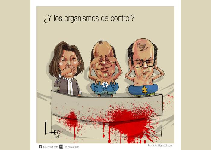 Caricatura: ¿Y los organismos de control?