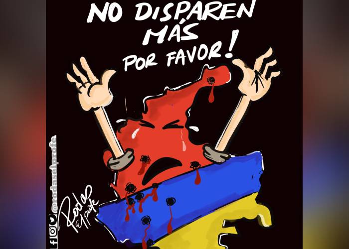 Caricatura: ¡Todos somos colombianos!