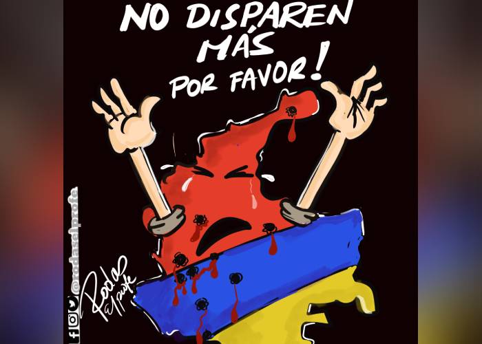 Caricatura: ¡Todos somos colombianos!