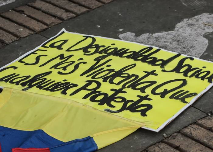 Protesta social en colombia: indignación y esperanza