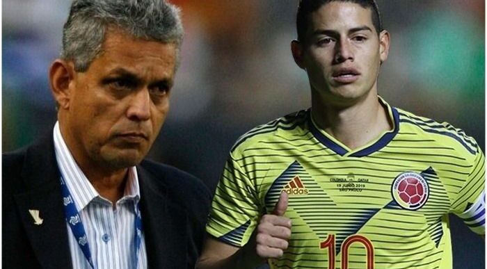 Foto de James y Reinaldo Rueda - Con Reinaldo Rueda, James ya no es ningún intocable