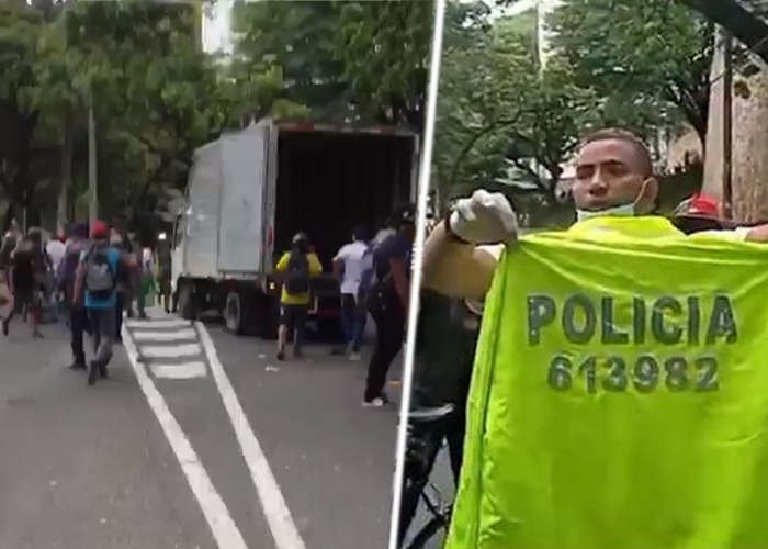 El extraño suceso que tiene a la policía caleña dando explicaciones