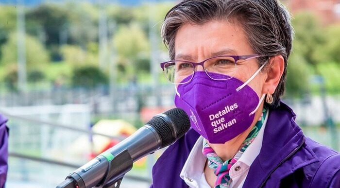  - La alcaldesa de Bogotá no logró escaparse del Covid
