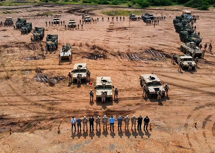 El armamento terrestre que tiene Colombia para defenderse de Venezuela