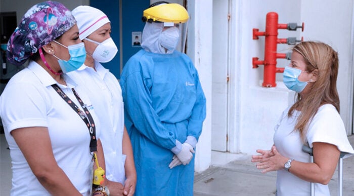  - Atlántico pasa de alerta roja a naranja en la red hospitalaria