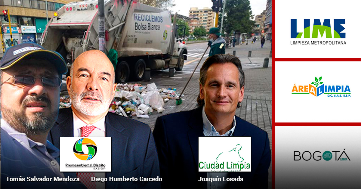 Las empresas dueñas del negocio de las basuras en Bogotá