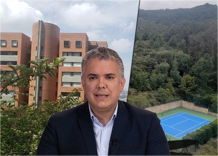 El lujoso apartamento en donde vive el presidente Duque