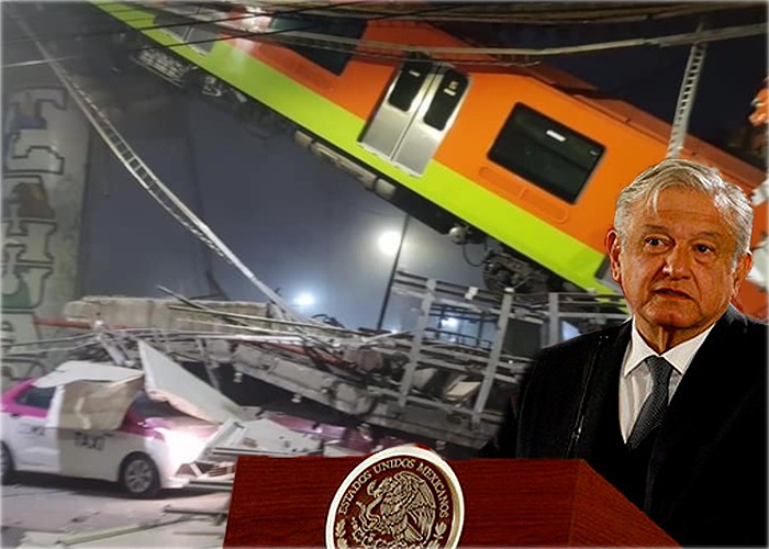 23 muertos y 79 heridos por desplome de metro en Ciudad de México