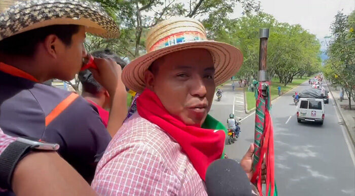 La Minga se va de Cali - La Minga indígena deja Cali rumbo al Cauca
