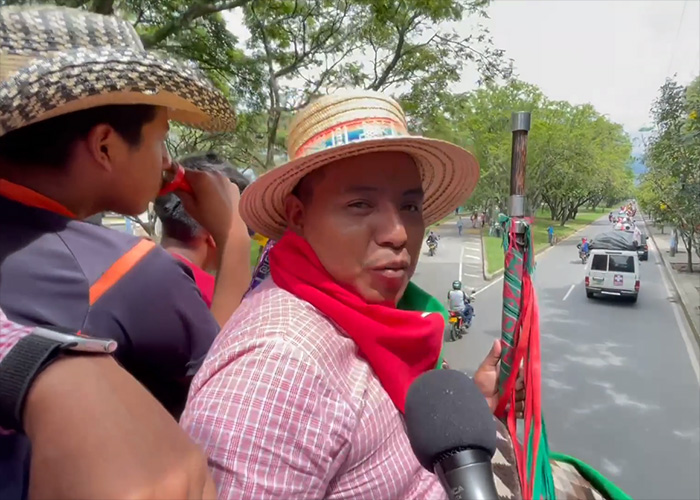 La Minga indígena deja Cali rumbo al Cauca