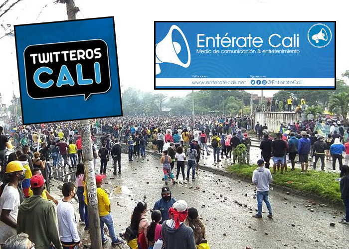 Twitteros Cali Y Entérate Cali, los referentes para la información caliente