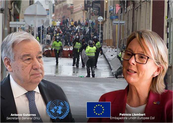 8 organizaciones internacionales prendieron las alarmas contra la violencia en el paro